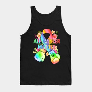 All Cancer Matter Boxing World Cancer Day 2024 Men Women Tank Top